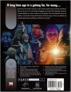 The book “Star Wars of the Empires Care Rulebook” is revolves around a star war world. This game elaborates various exciting places